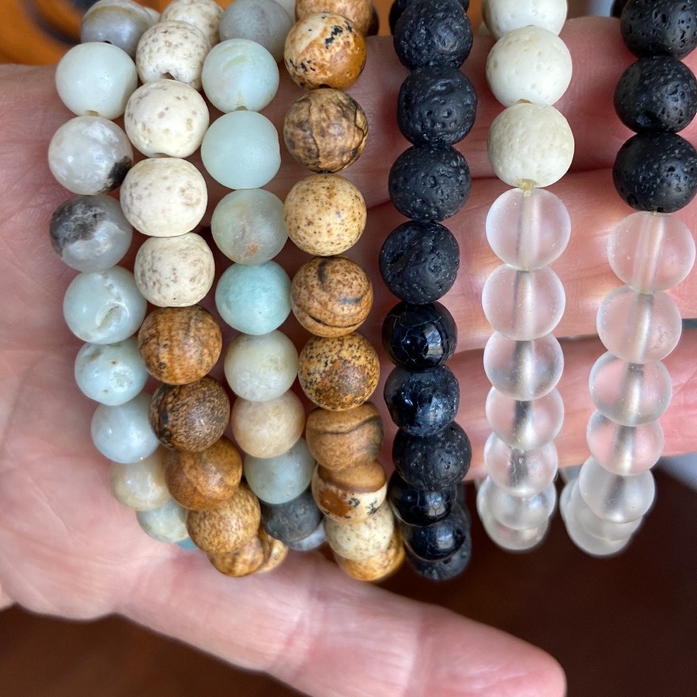 Seven Lava bracelets
